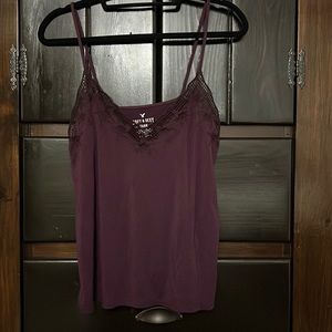 AE tank top in maroon
